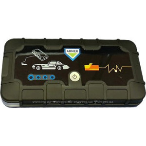 Пуско-зарядний пристрій автономний (power booster), 12000 mAh, 450A, 12V <ARMER>